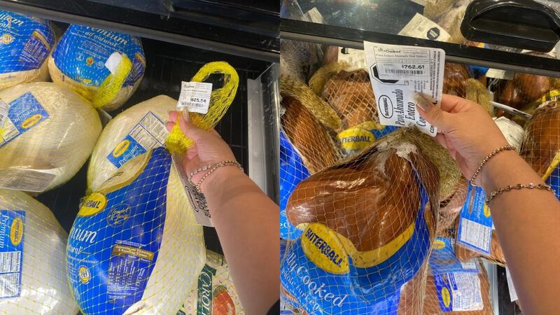 Precio del pavo ahumado y natural en Chedraui