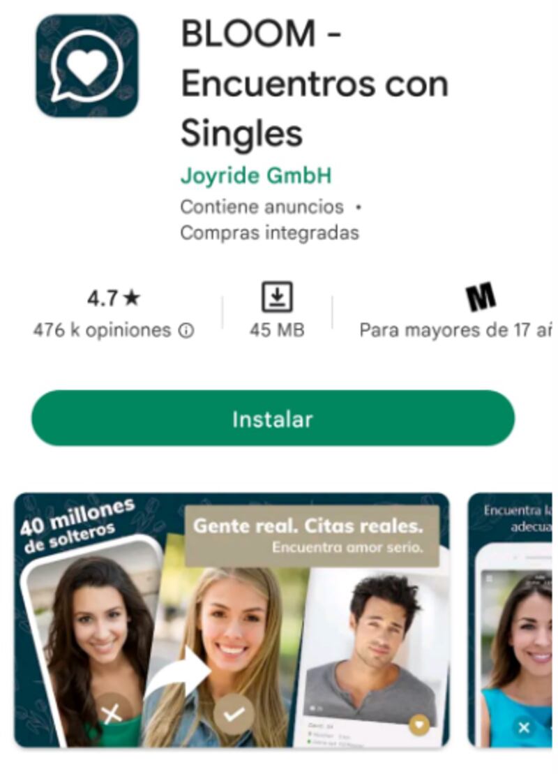 Bloom apps de citas
