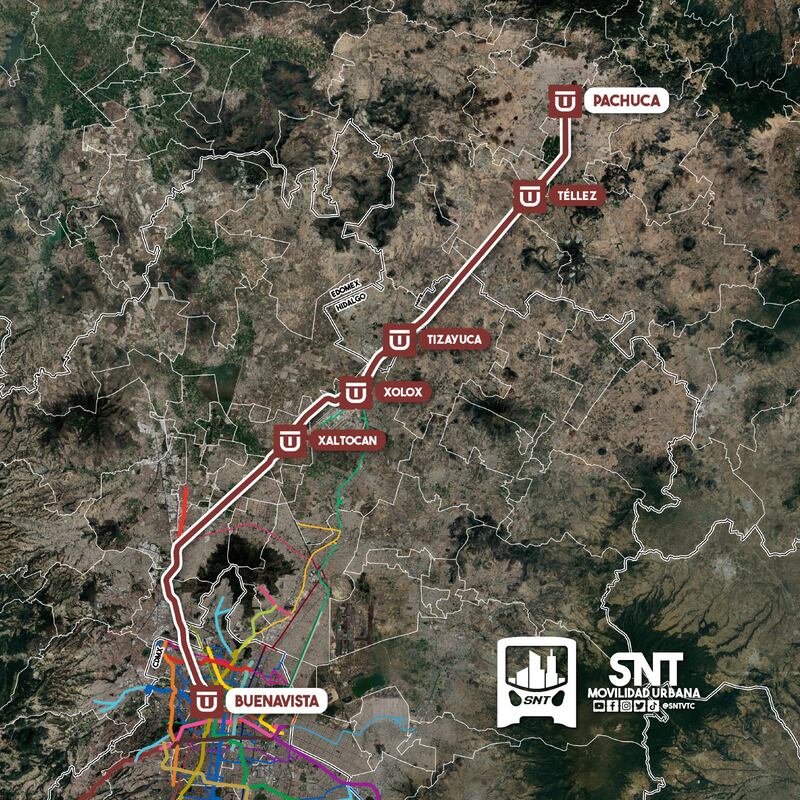 Posible Tren México - Pachuca