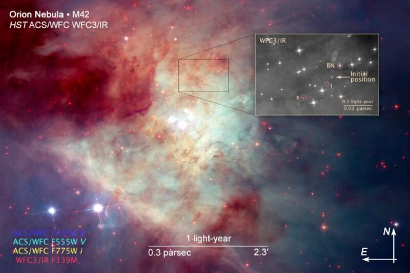 NASA Nebulosa de Orión 2