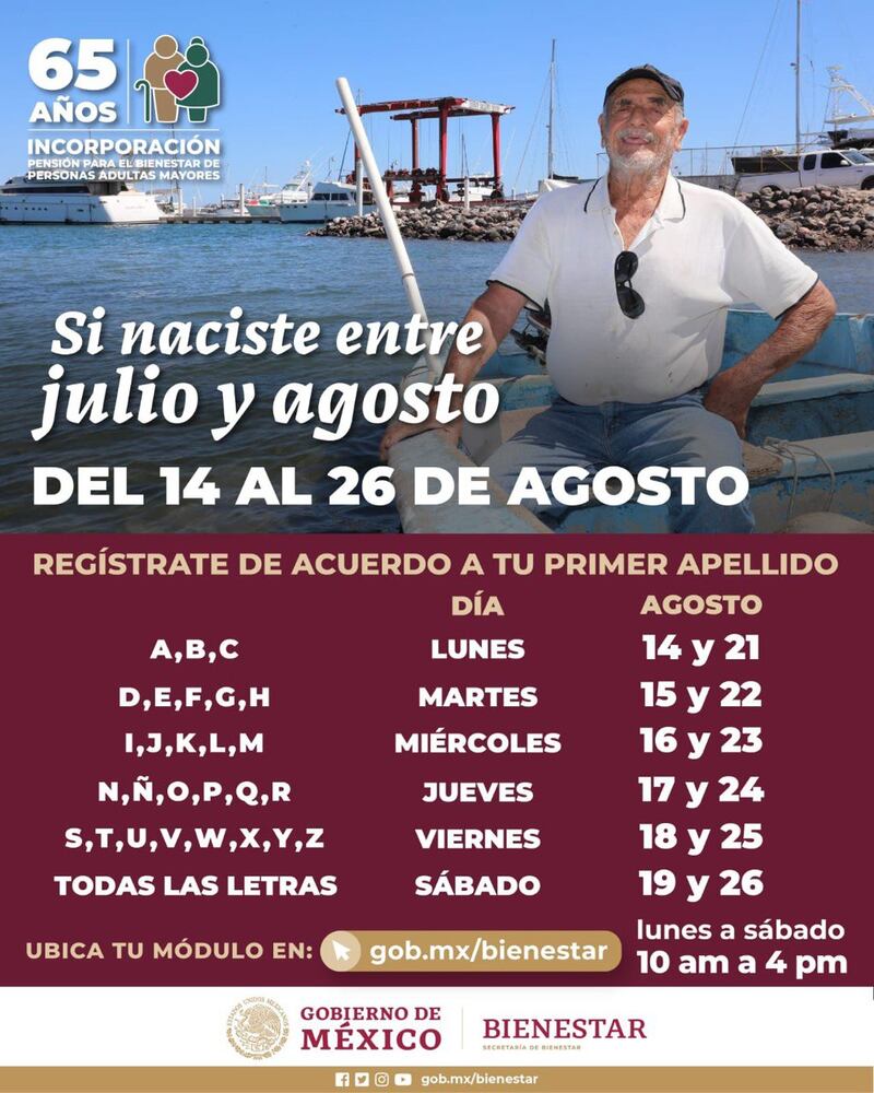 Registro Pensión del Bienestar