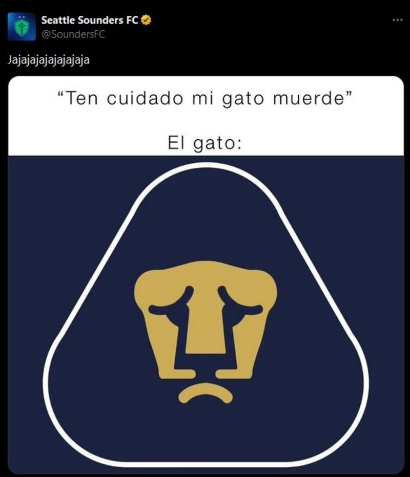 Las redes sociales se rieron de la eliminación de Pumas