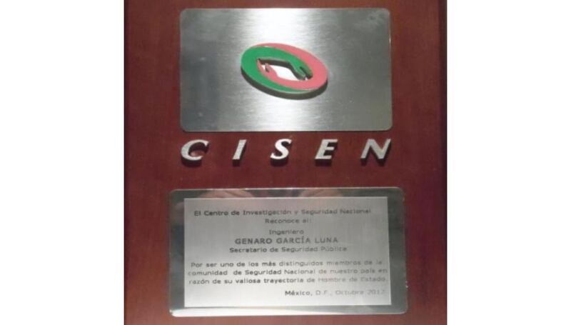 García luna cisen
