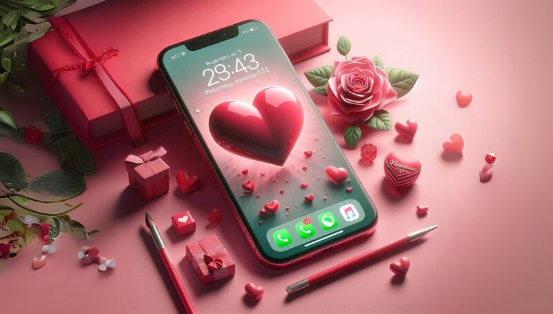 modo San Valentín en WhatsApp