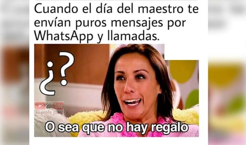 Feliz Día del Maestro: Los mejores memes de este 15 de mayo