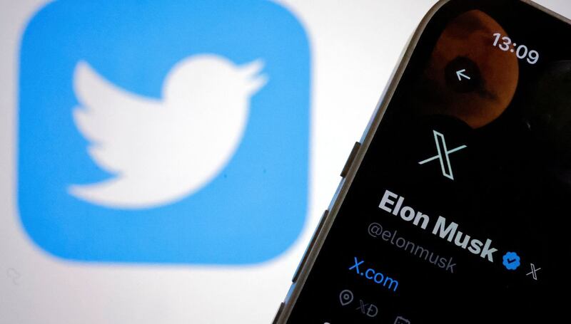 twitter x logo Meta