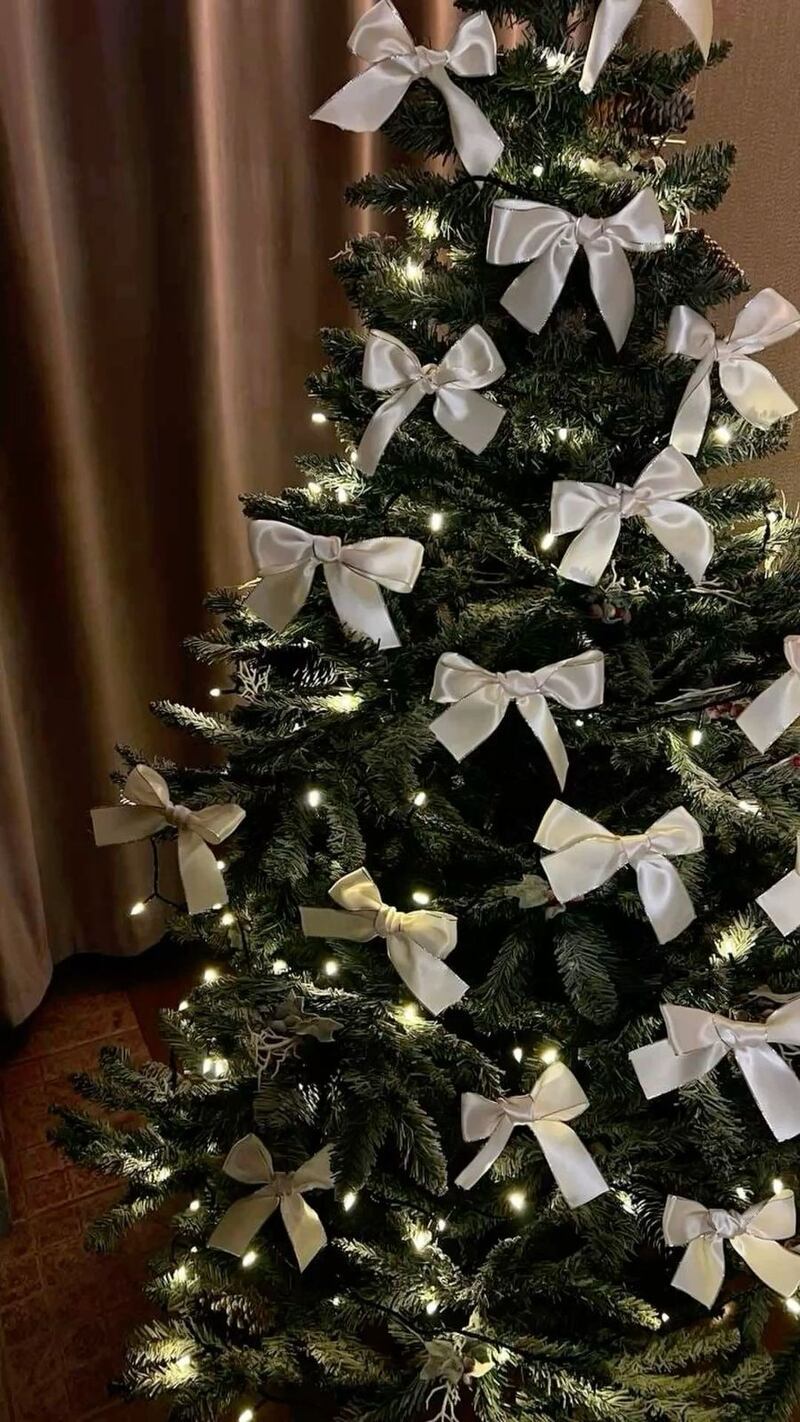 Árbol de Navidad plegable