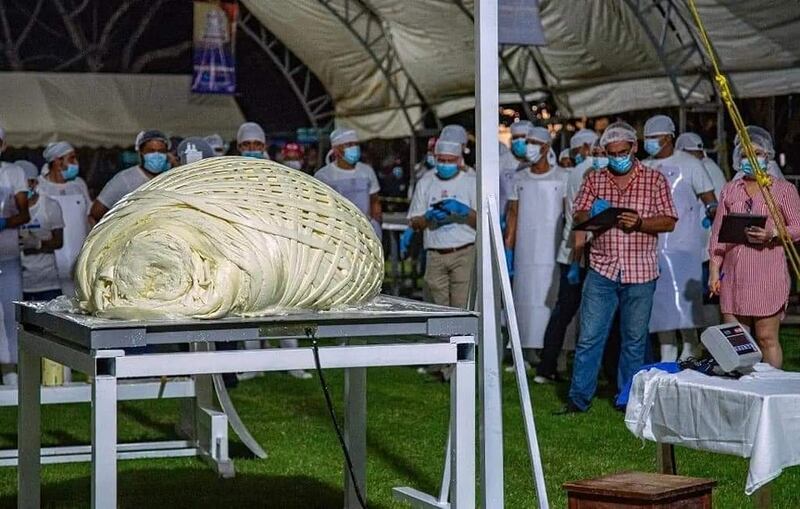 El quesillo más grande del mundo